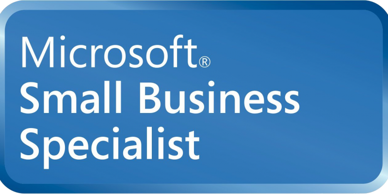 Microsoft small business specialist logo